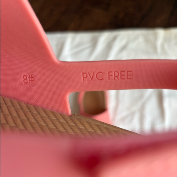 Reef Women's Sz 8 Water Vista slingback strap sandals PVC Free Sunset Coral NWOT - Picture 9 of 9